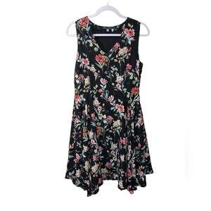 Rose & OLIVE LADIES SLEEVELESS FLORAL PRINT DRESS- S
